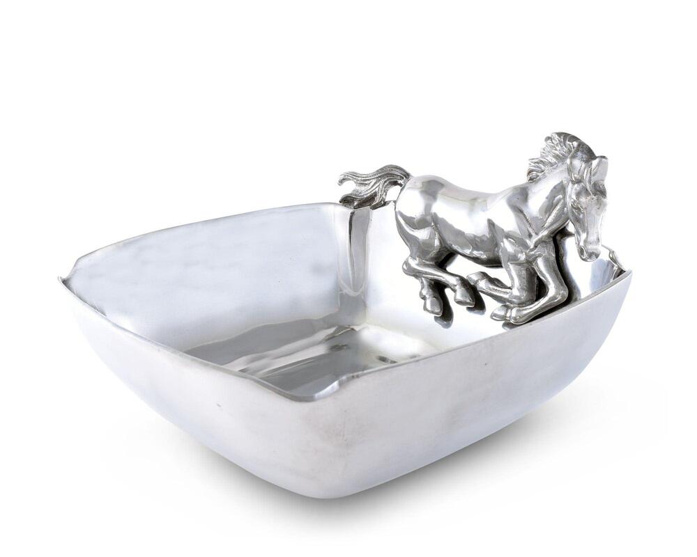 Horse 11" Bowl by Arthur Court Designs 2