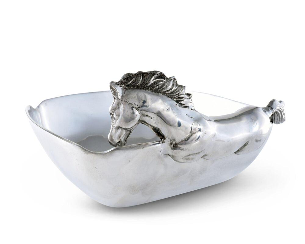 Horse 11" Bowl by Arthur Court Designs 3