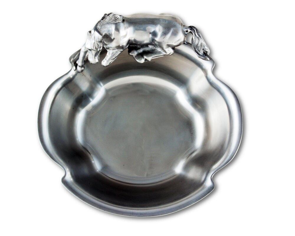 Horse 12.5" Bowl by Arthur Court Designs 4