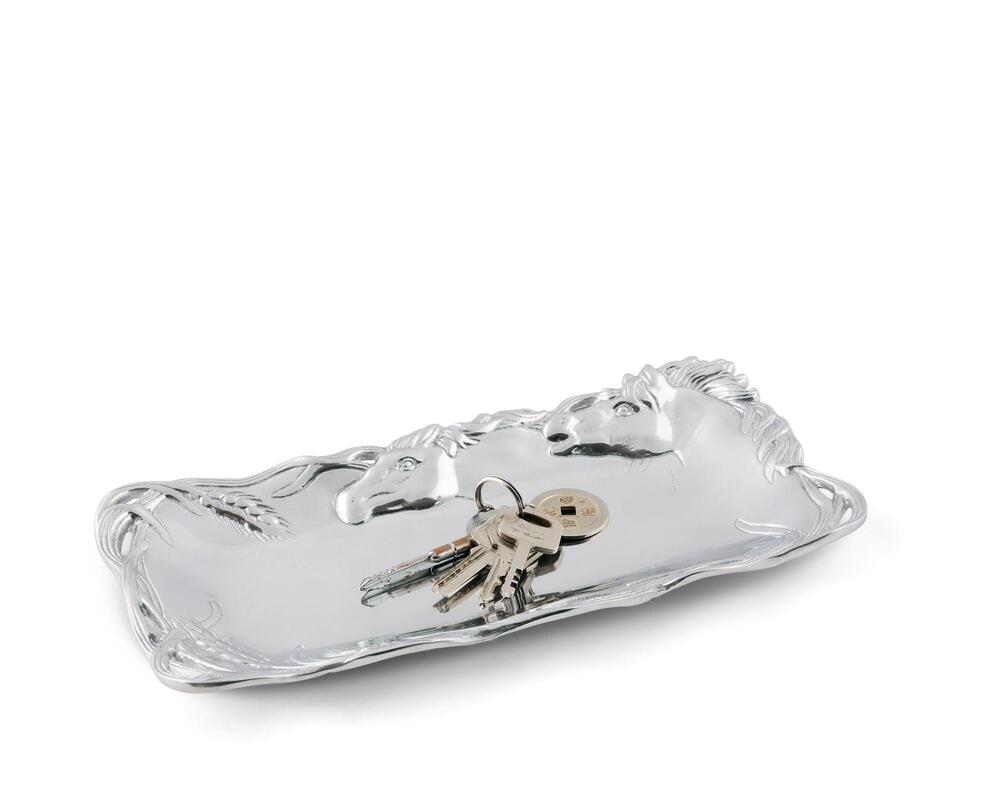 Horse Bread Tray 6" x 12" by Arthur Court Designs 2