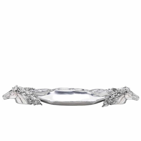 Horse Centerpiece Tray by Arthur Court Designs