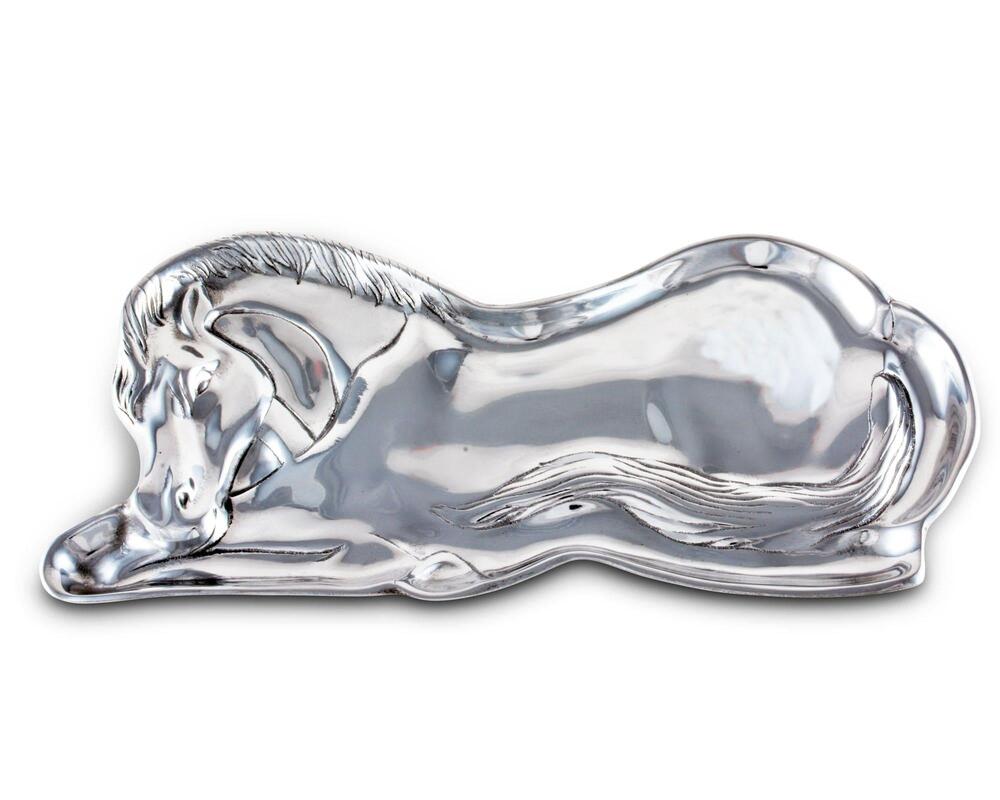 Horse Figural 6" x 12" Tray by Arthur Court Designs 2