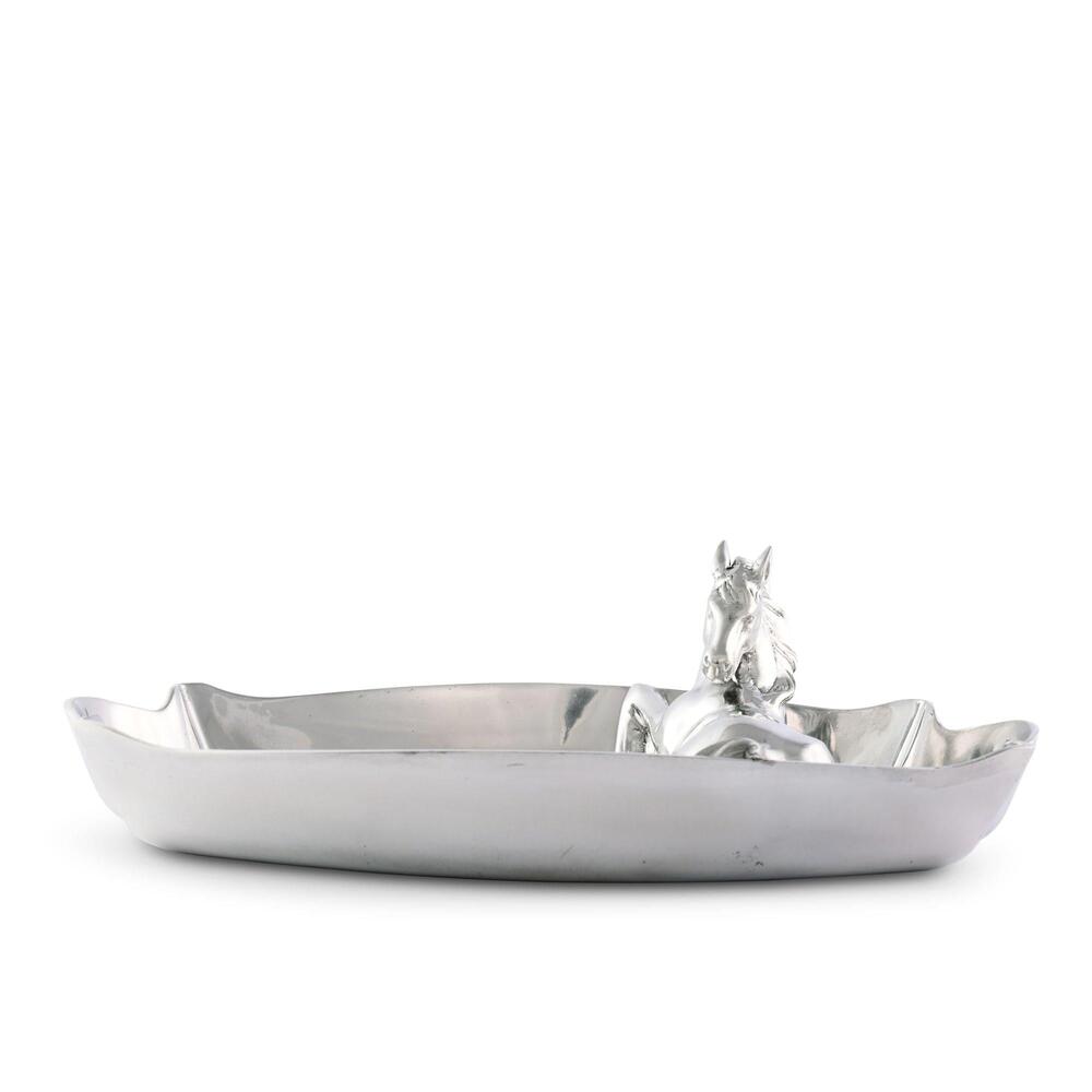 Horse Figural Chip and Dip Tray by Arthur Court Designs 3