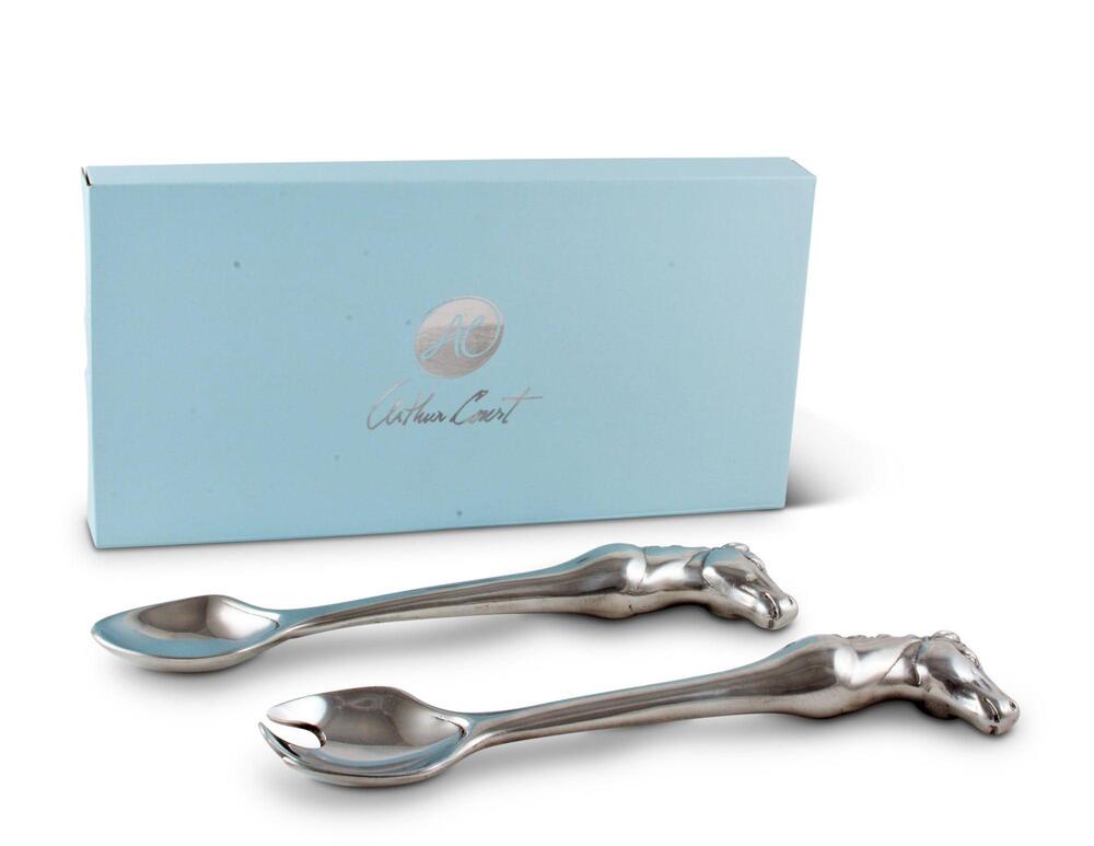 Horse Figural Serving Set - (Set of 2) by Arthur Court Designs 1