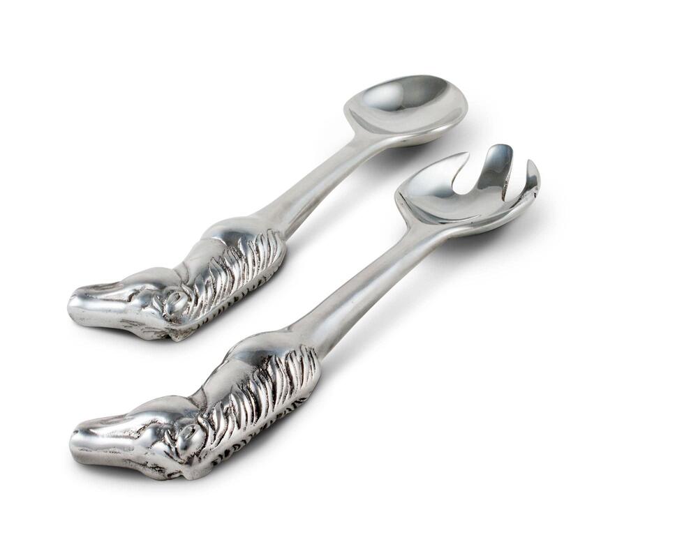 Horse Figural Serving Set - (Set of 2) by Arthur Court Designs 3