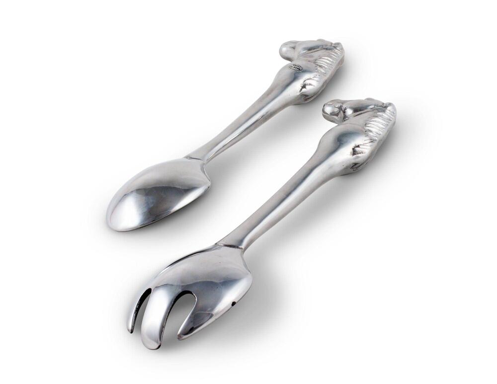 Horse Figural Serving Set - (Set of 2) by Arthur Court Designs 4