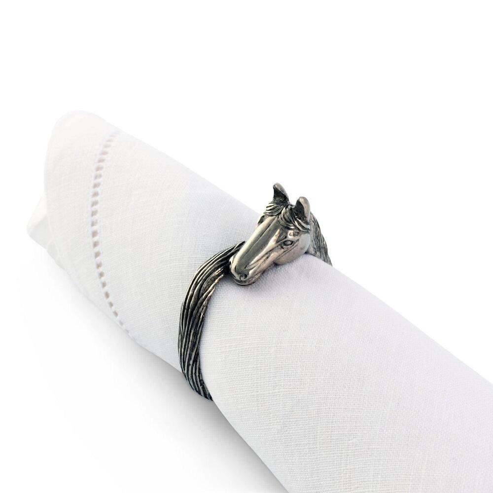Horse Head Napkin Ring by Vagabond House 4