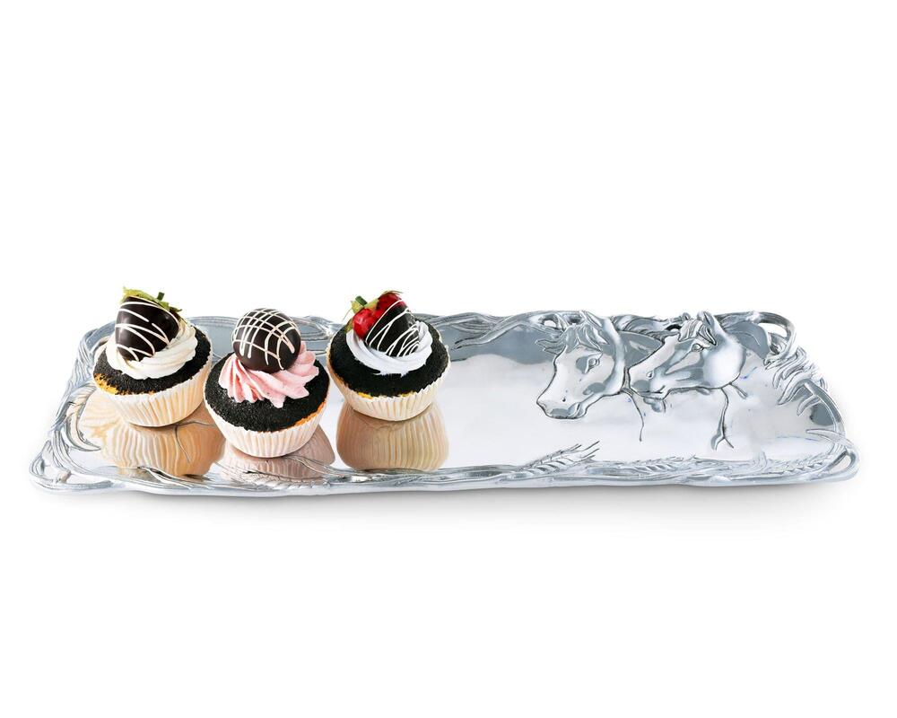 Horse Oblong Tray by Arthur Court Designs 3