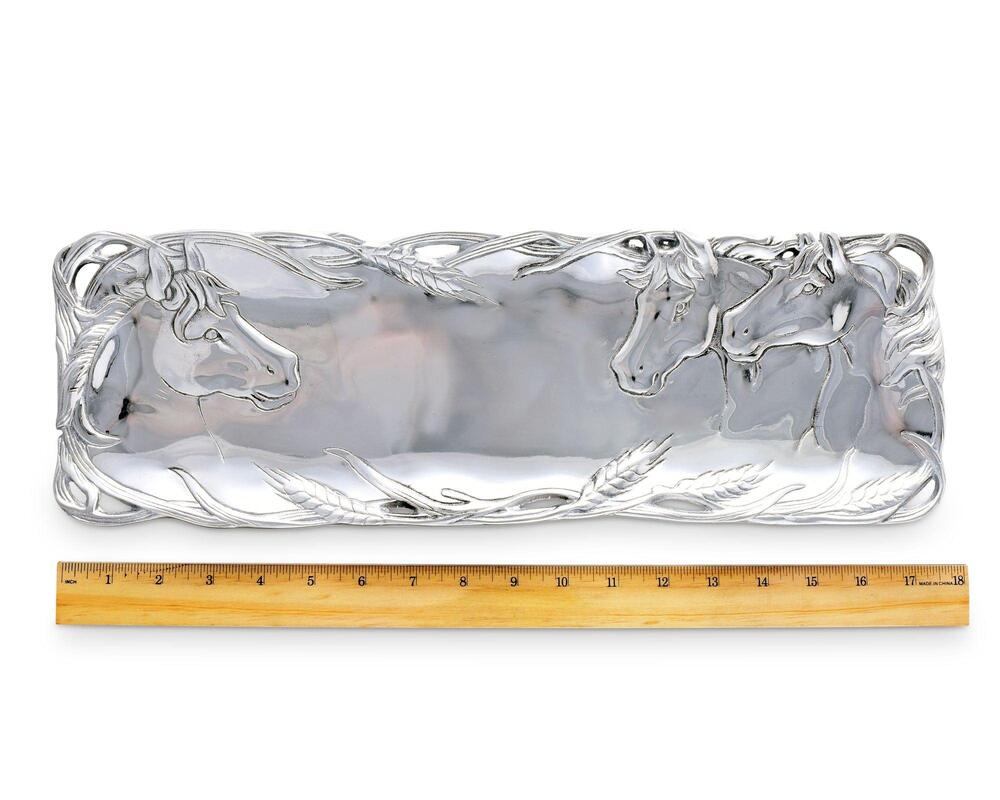 Horse Oblong Tray by Arthur Court Designs 4