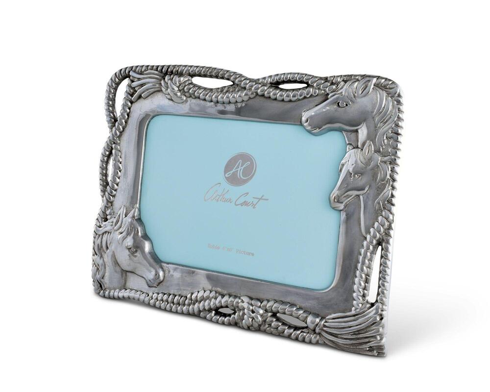 Horse Photo Frame 4" x 6" by Arthur Court Designs 2