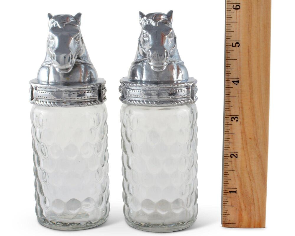 Horse Salt & Pepper Set by Arthur Court Designs 4