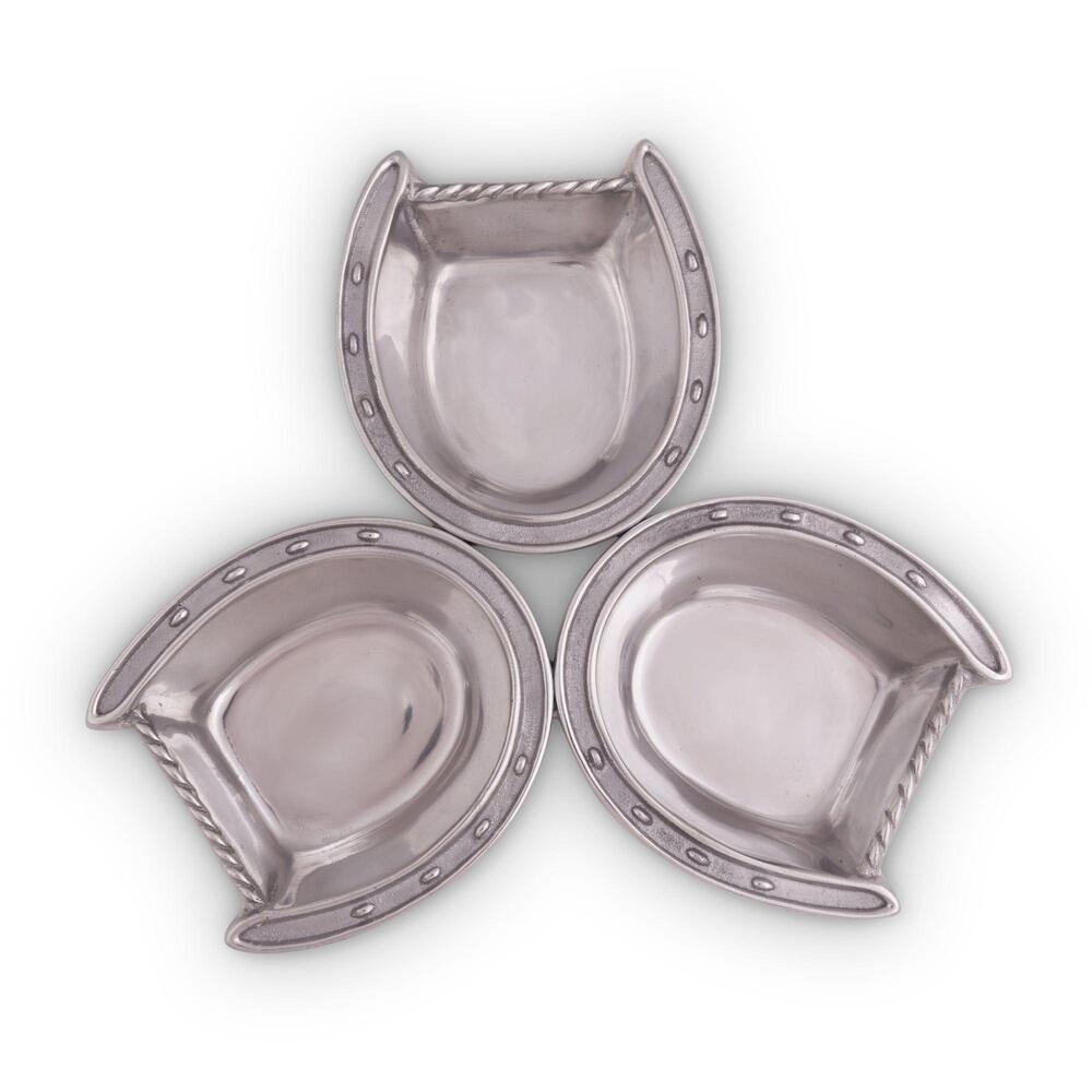 Horseshoe 3-Bowl Bowl by Arthur Court Designs 1