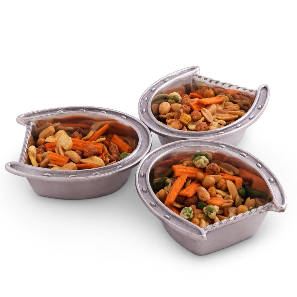 Horseshoe 3-Bowl Bowl by Arthur Court Designs 2