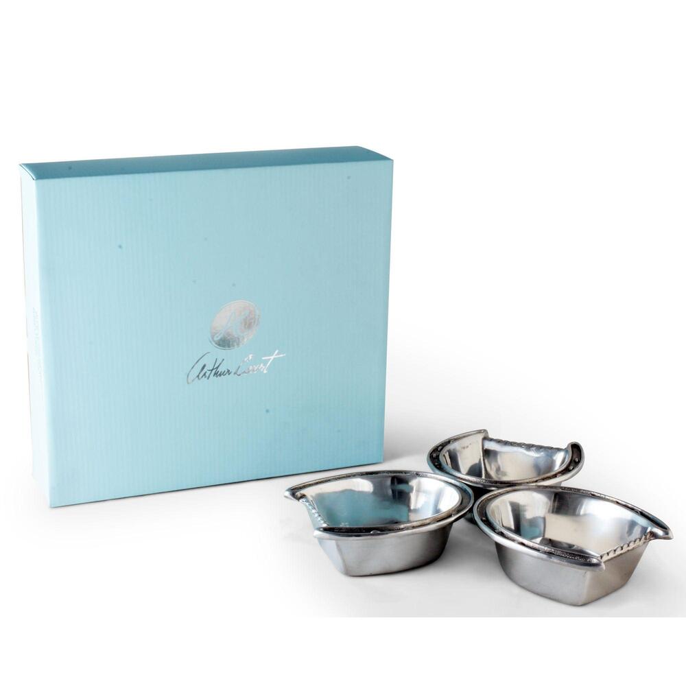 Horseshoe 3-Bowl Bowl by Arthur Court Designs 3