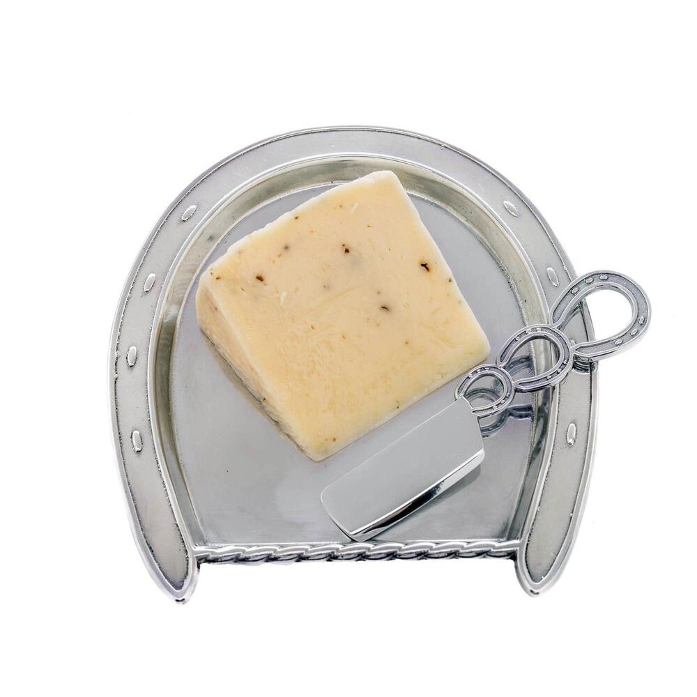 Horseshoe Plate with Server by Arthur Court Designs 1
