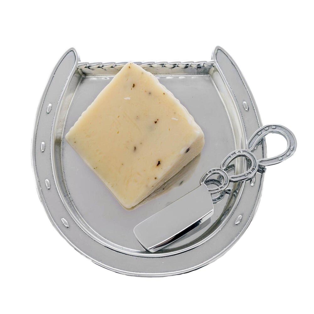 Horseshoe Plate with Server by Arthur Court Designs
