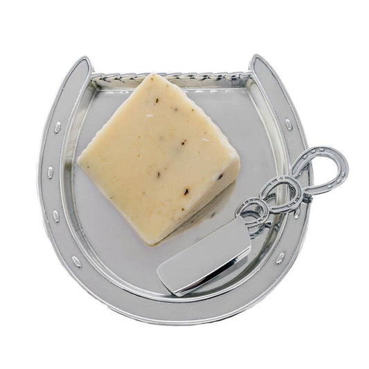 Horseshoe Plate with Server by Arthur Court Designs