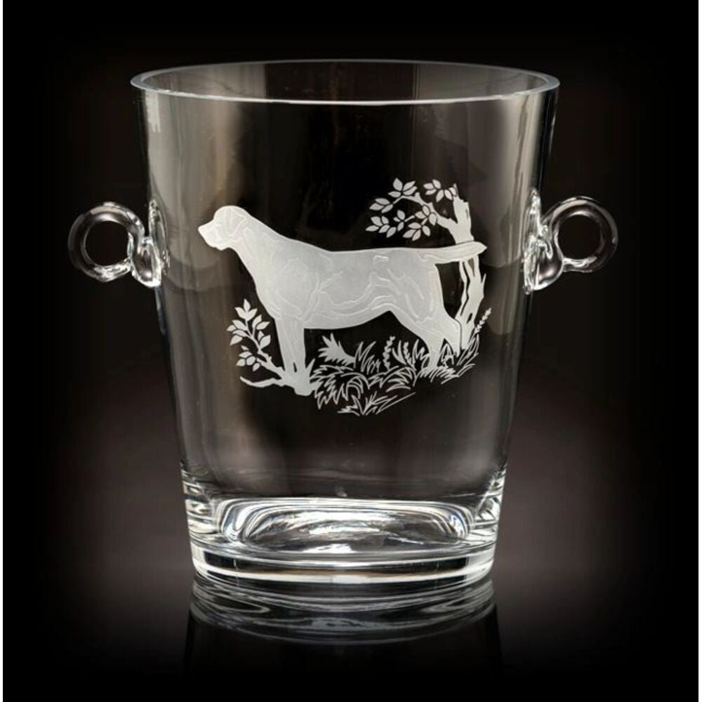 Ice Bucket Gun Dogs Labrador by Julie Wear