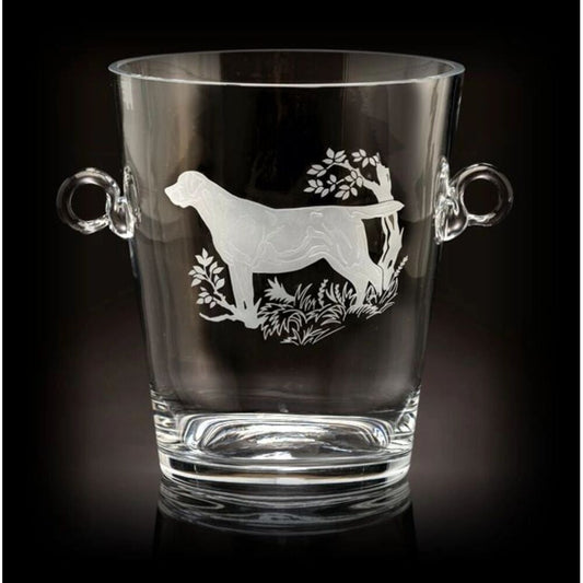 Ice Bucket Gun Dogs Labrador by Julie Wear