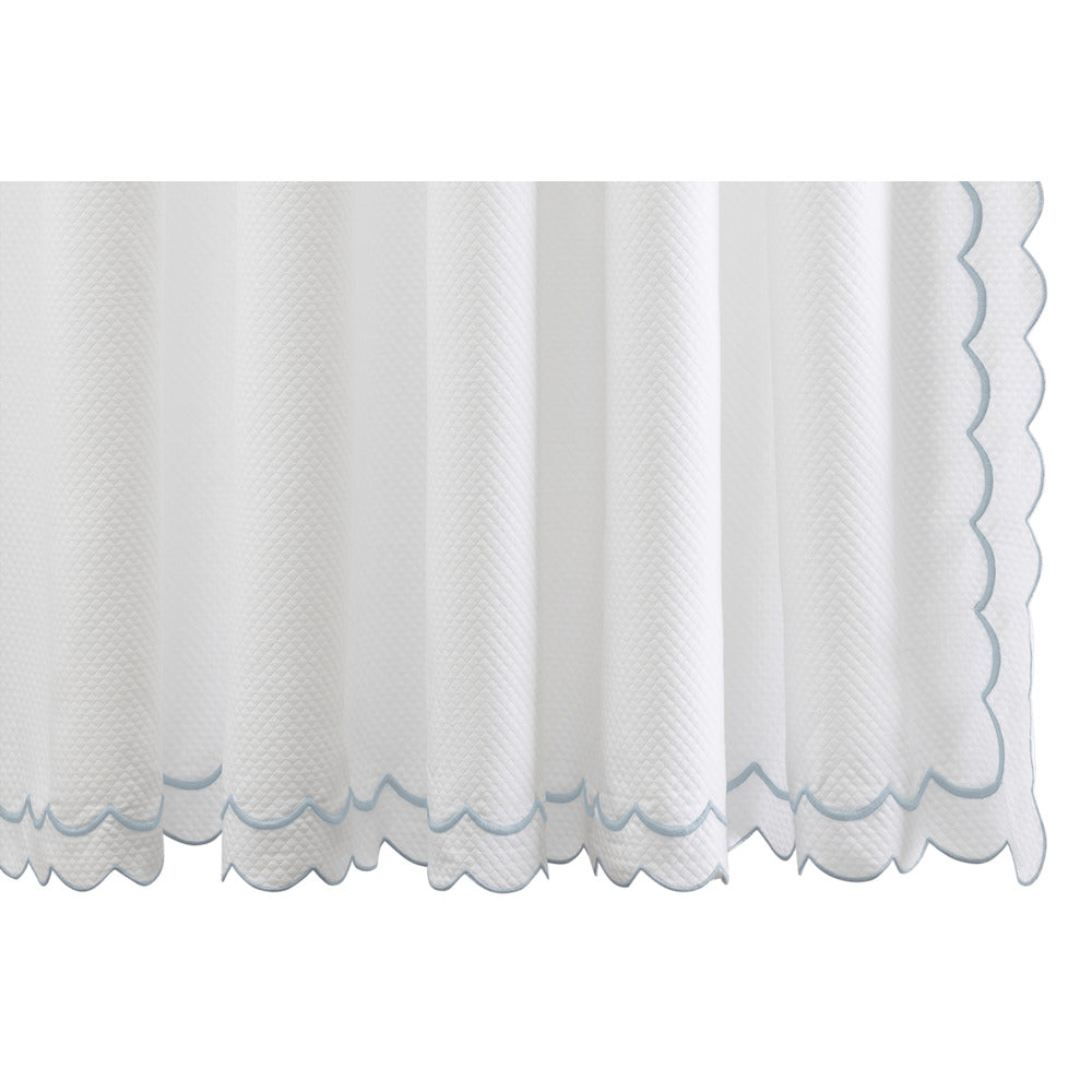 India Pique 72" W x 72" L Shower Curtain Pool