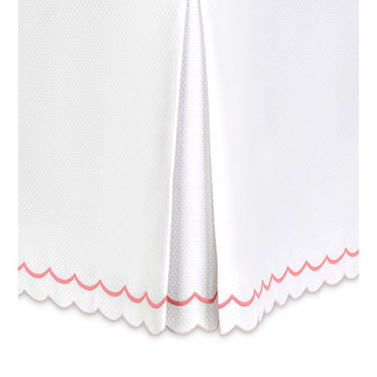 India Pique Bed Skirt Blush
