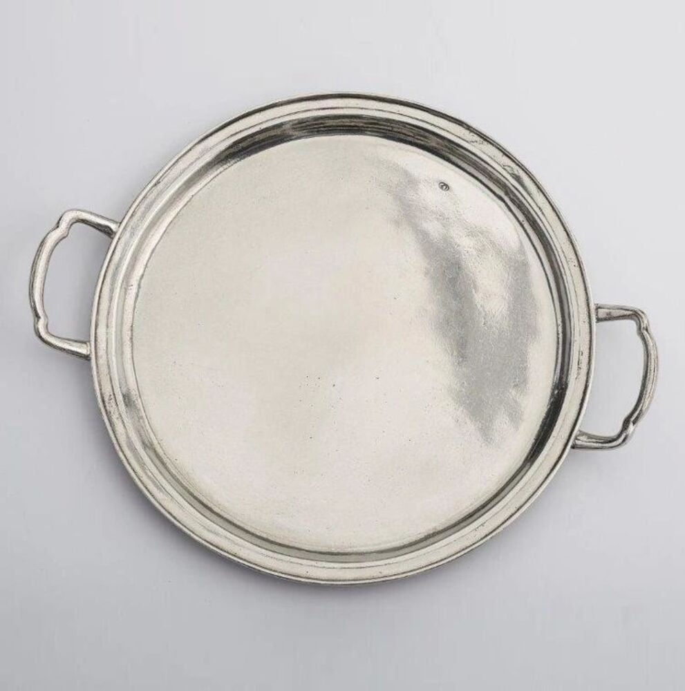 Inglese Round Handle Tray by Julie Wear