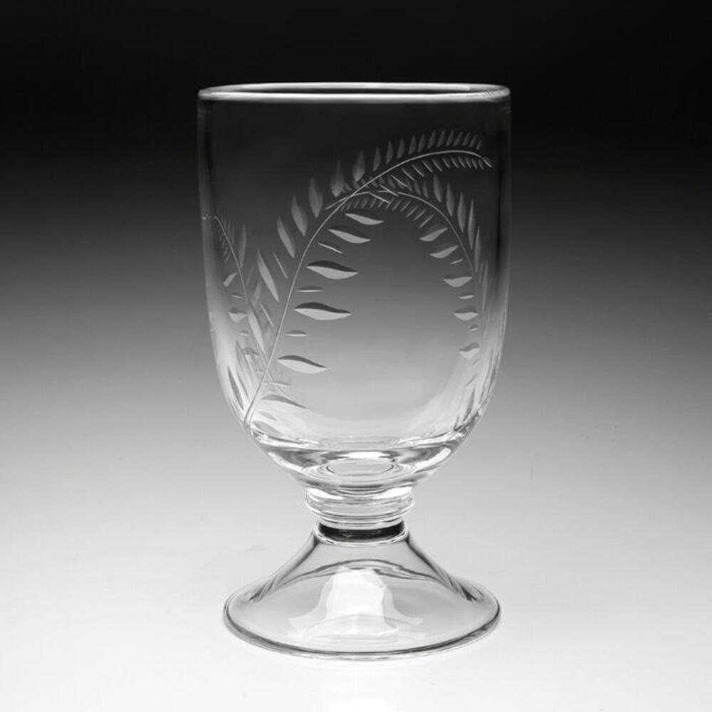 Jasmine 11" / 28cm Footed Hurricane with Candle by William Yeoward 1