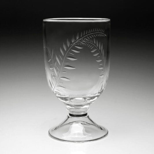 Jasmine 11" / 28cm Footed Hurricane with Candle by William Yeoward 1