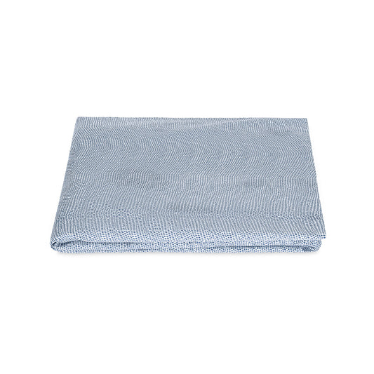 Jasper Fitted Sheet Steel Blue