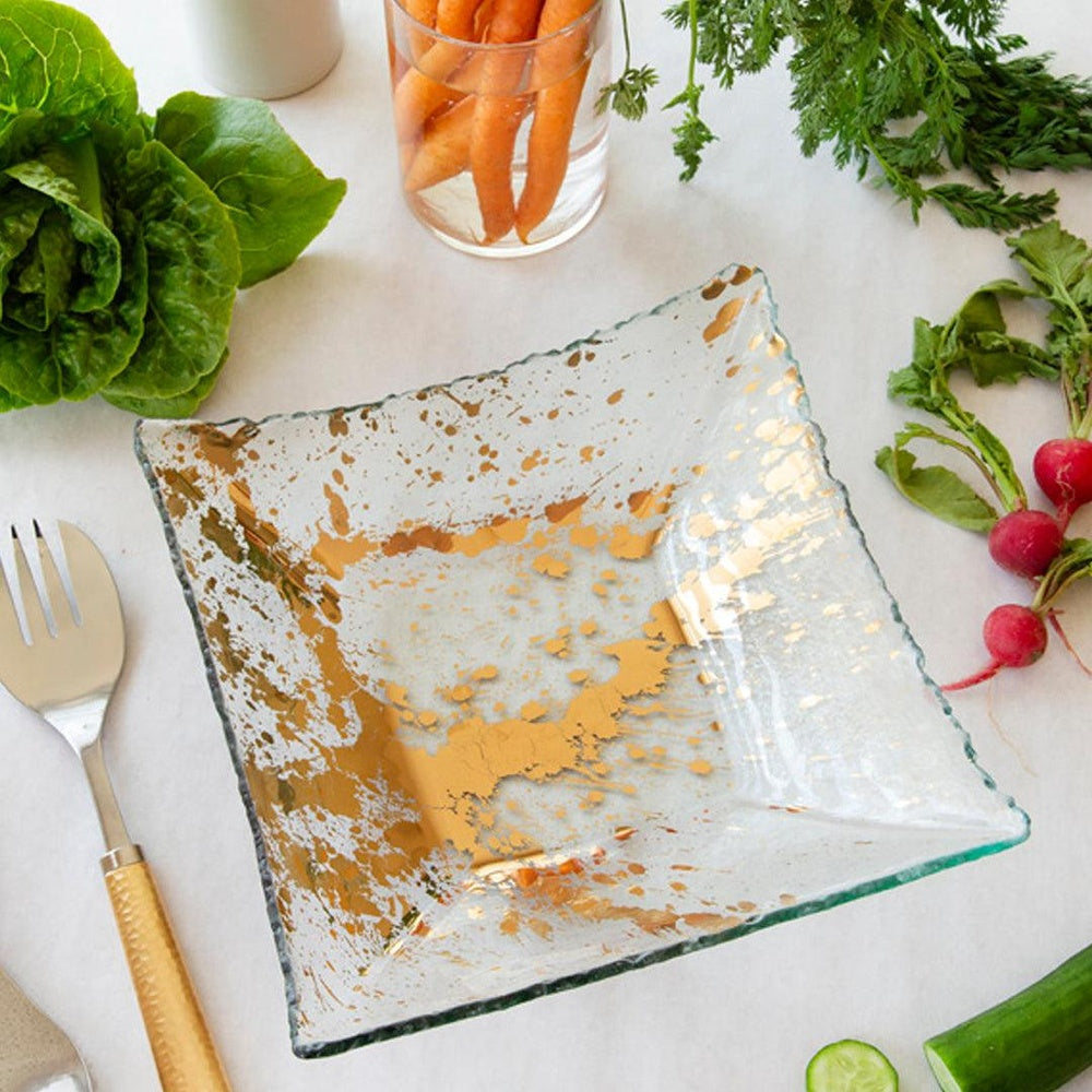 Jaxson 10" Square Bowl by Annieglass