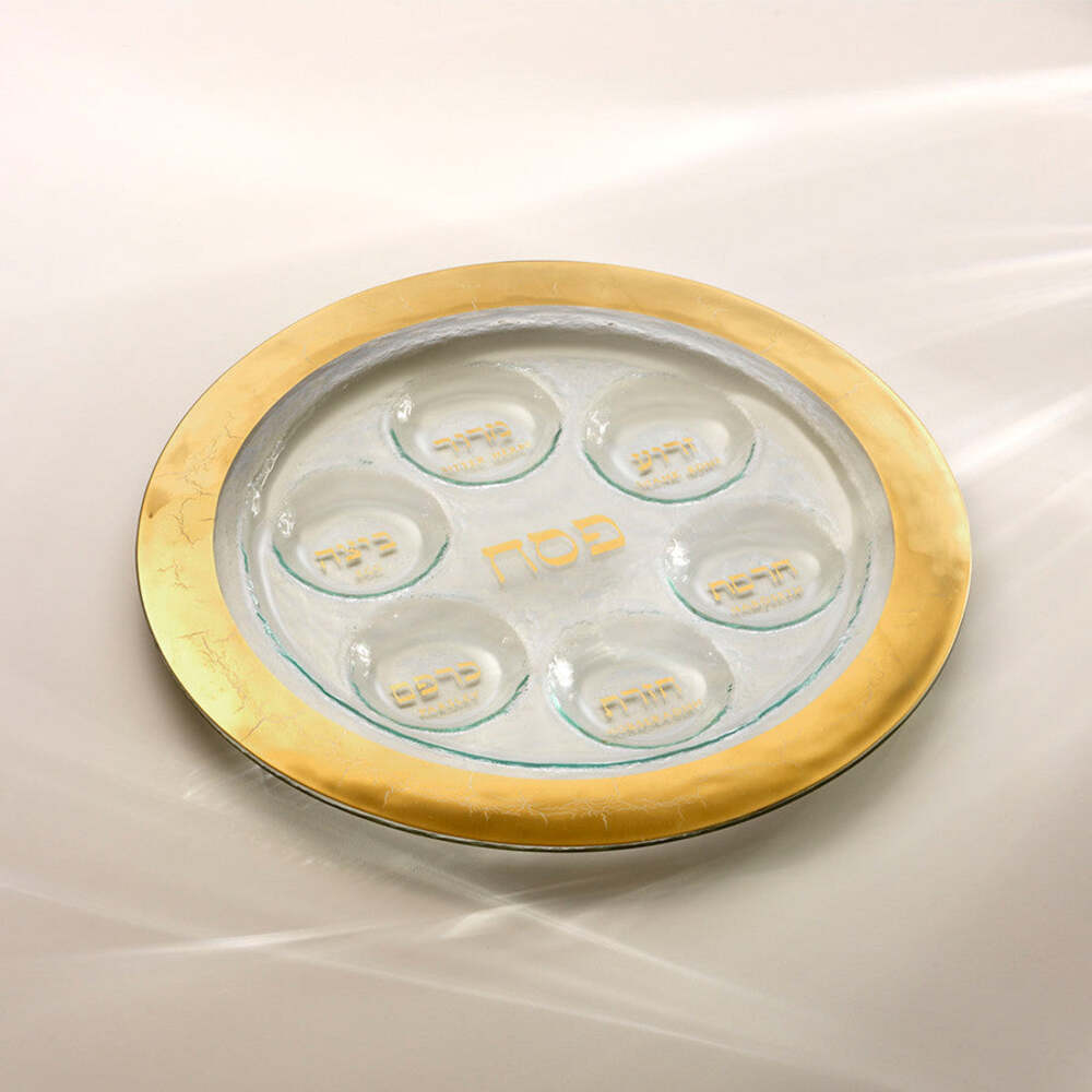 Judaica 15.5" Seder Plate by Annieglass