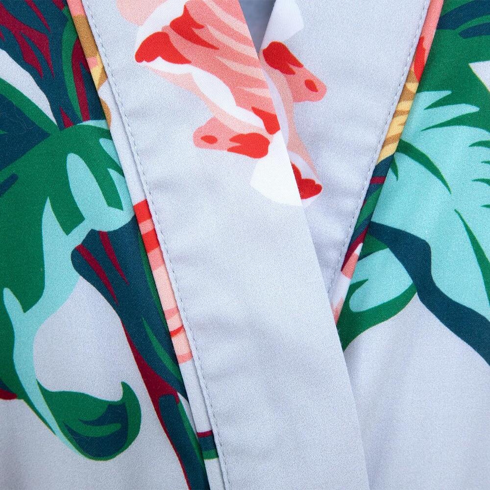 K Ikebana Bath Robe by Yves Delorme 1