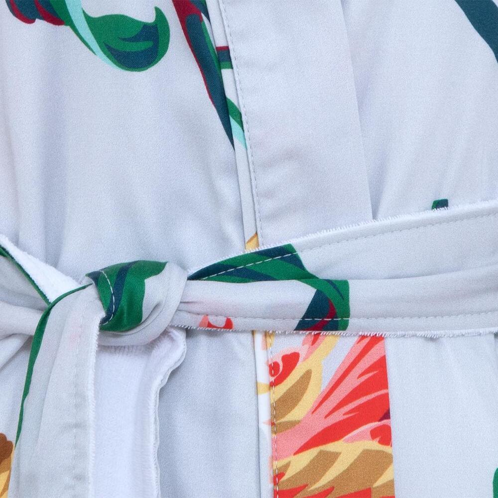 K Ikebana Bath Robe by Yves Delorme 3