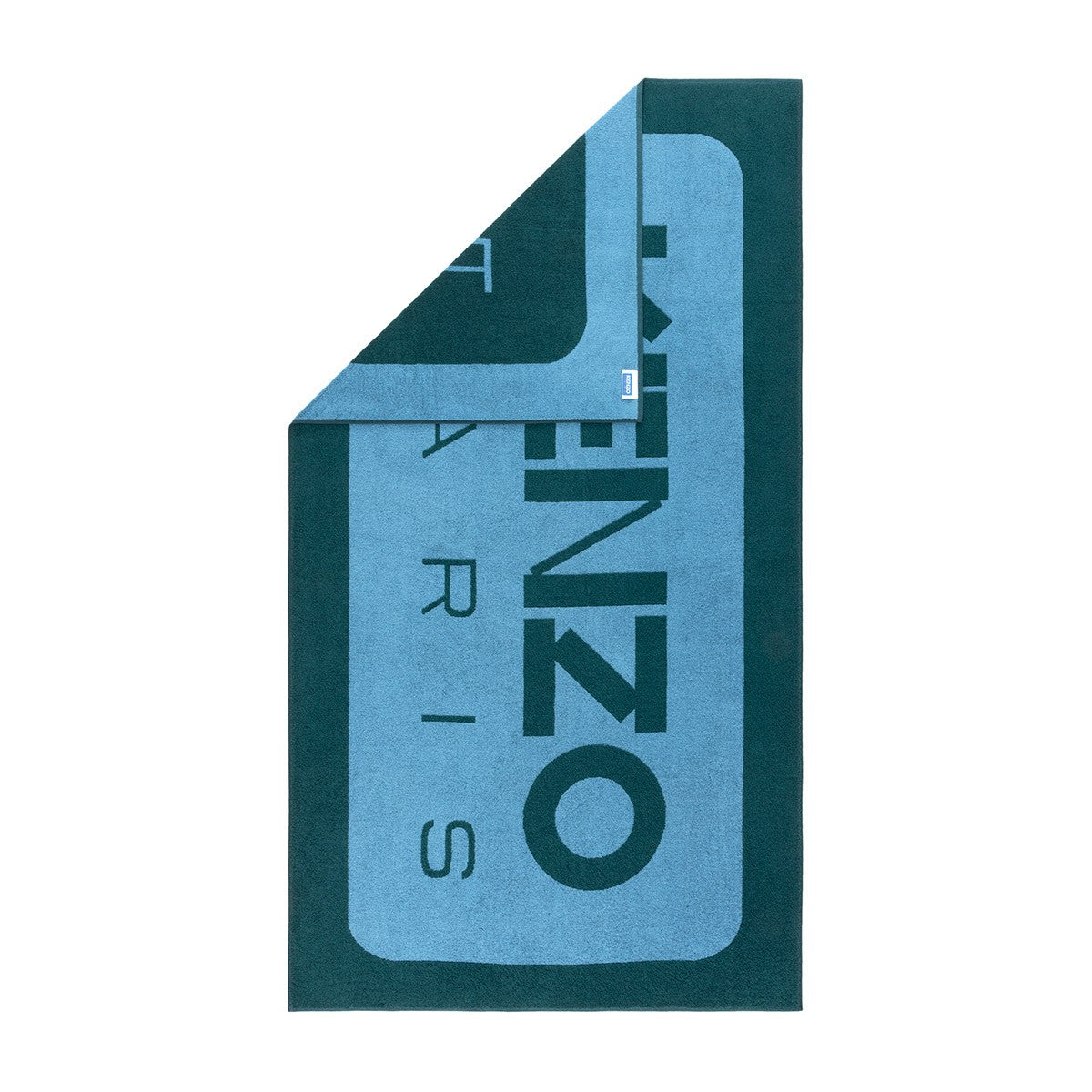 K Label Jacquard Beach Towel with belt by Yves Delorme 4