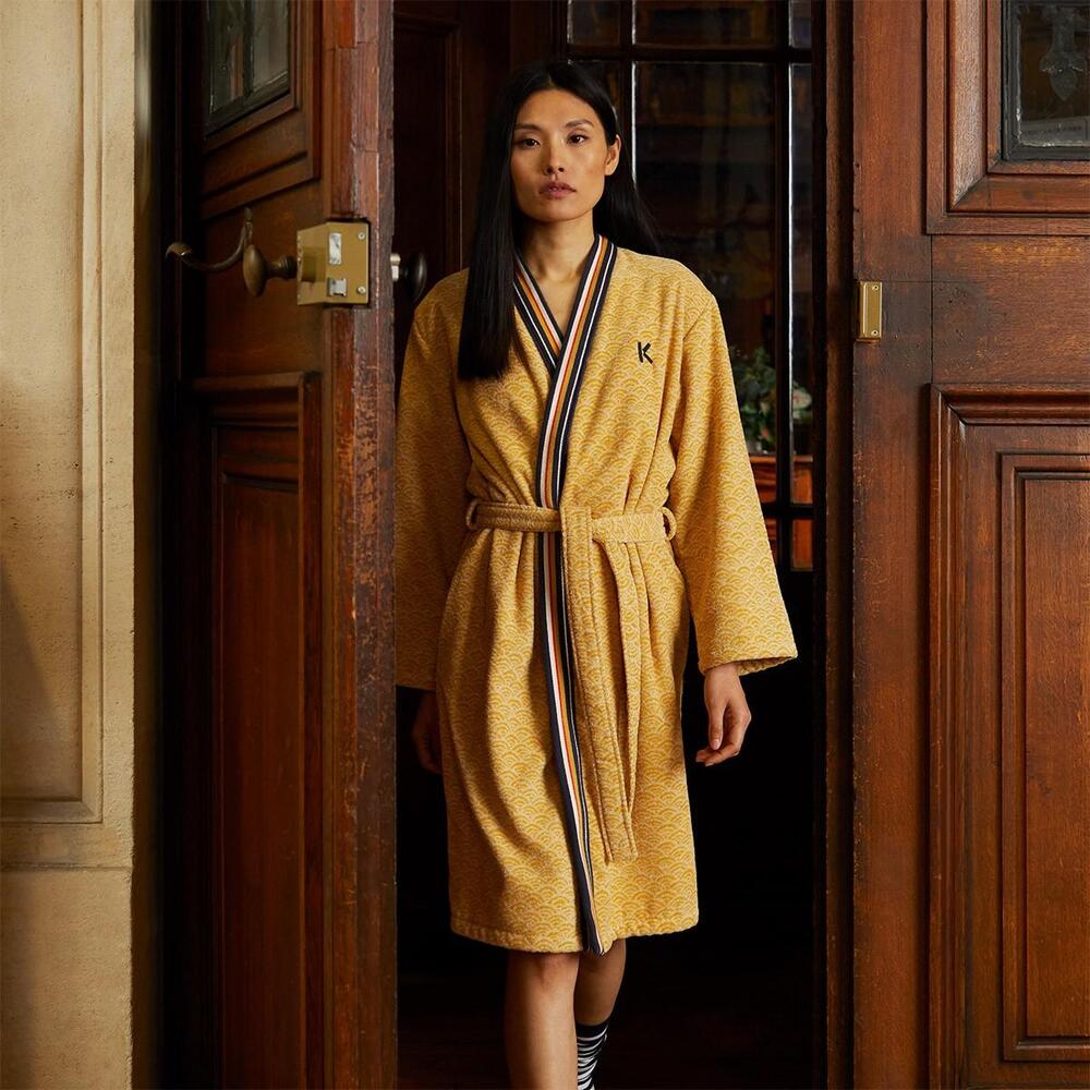 K Shinzo Bath Robe by Yves Delorme
