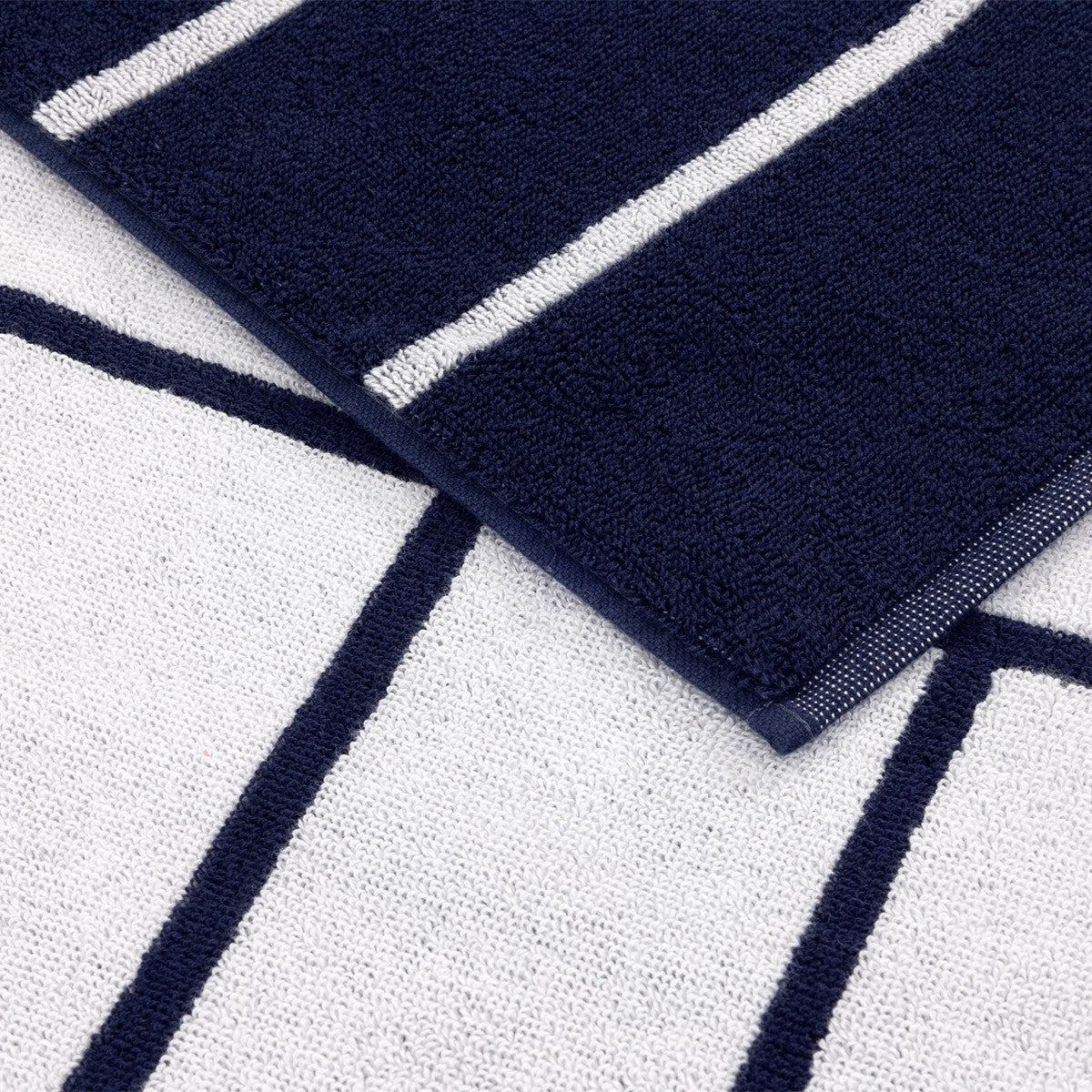 K Tatami Jacquard Beach Towel by Yves Delorme 3