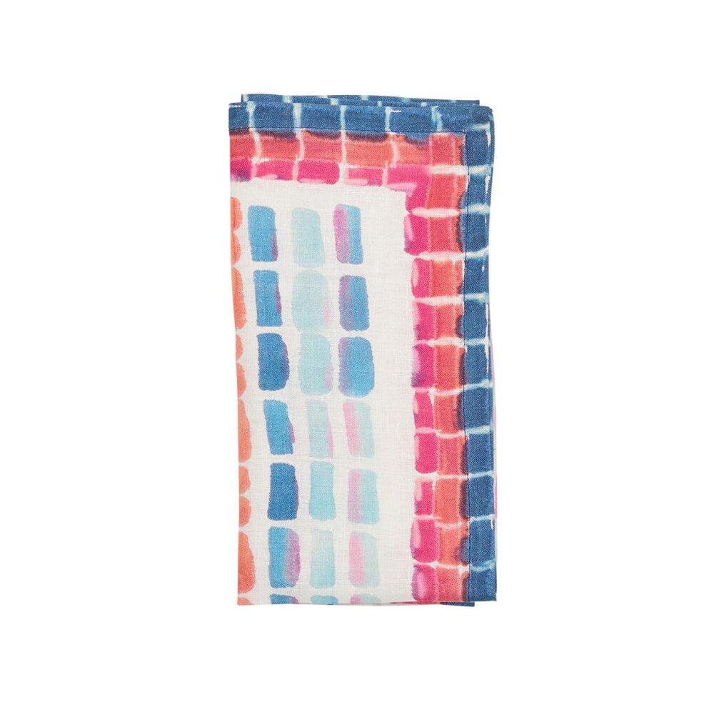 Kaleidoscope Napkin in Multi - Set of 4 by Kim Seybert