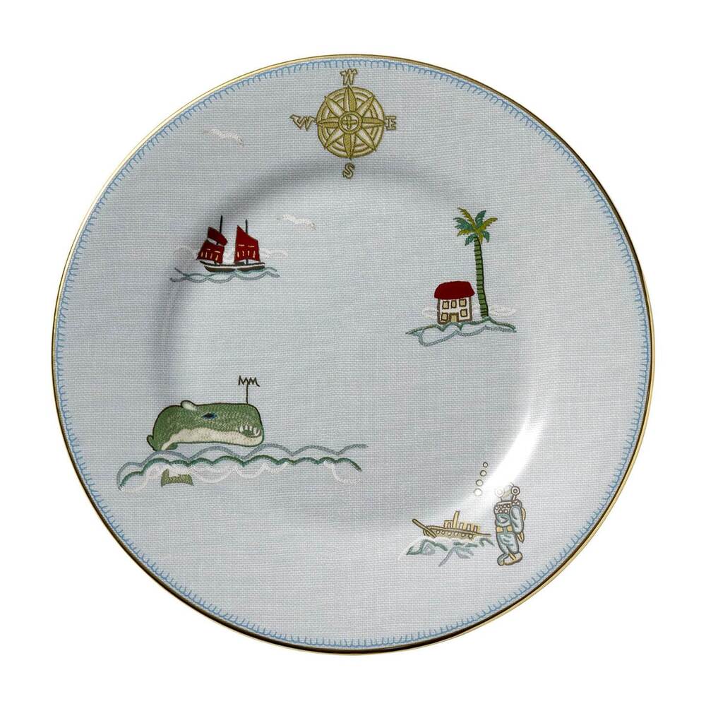 Kit Kemp Sailor'S Farewell Side Plate 20 cm by Wedgwood Additional Image - 1