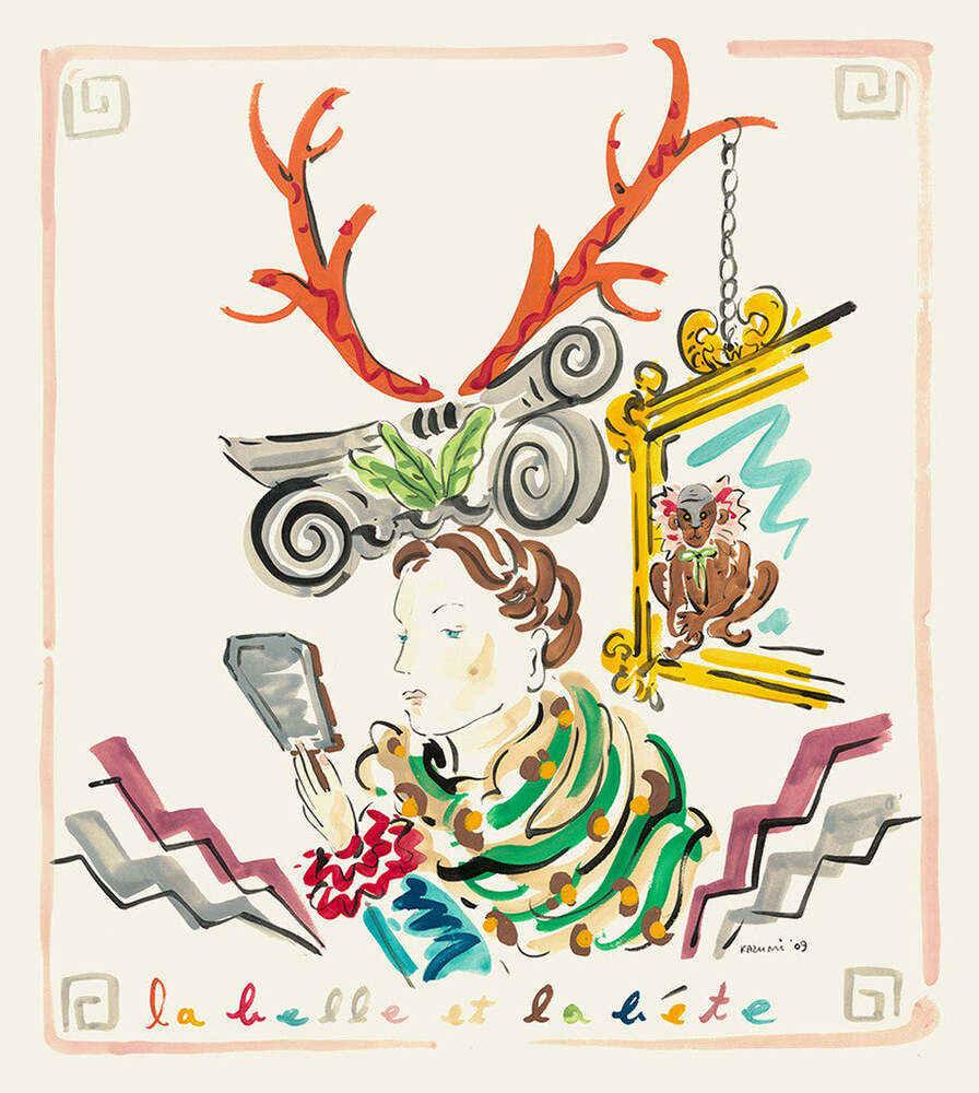 La Belle et La Bete - Kazumi Yoshida by Tiger Flower Studio Additional Image -
