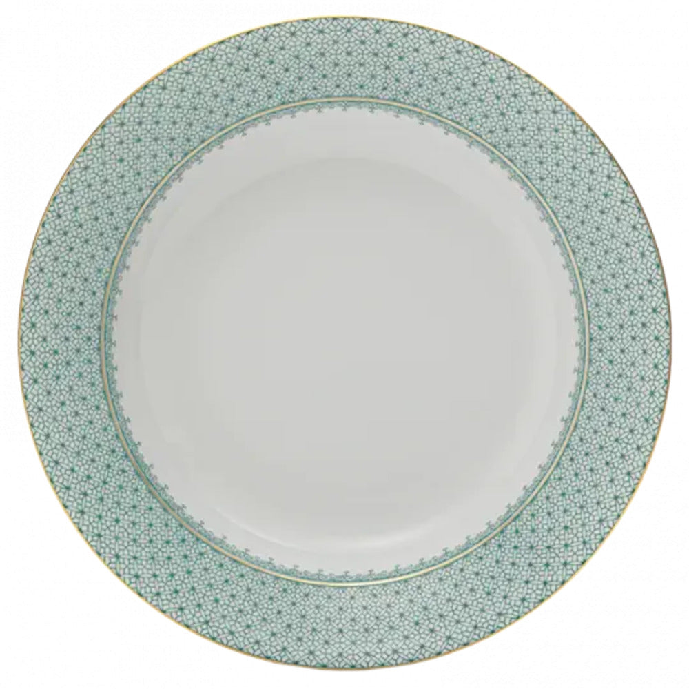 Lace Rim Soup Plate by Mottahedeh Additional Image -3