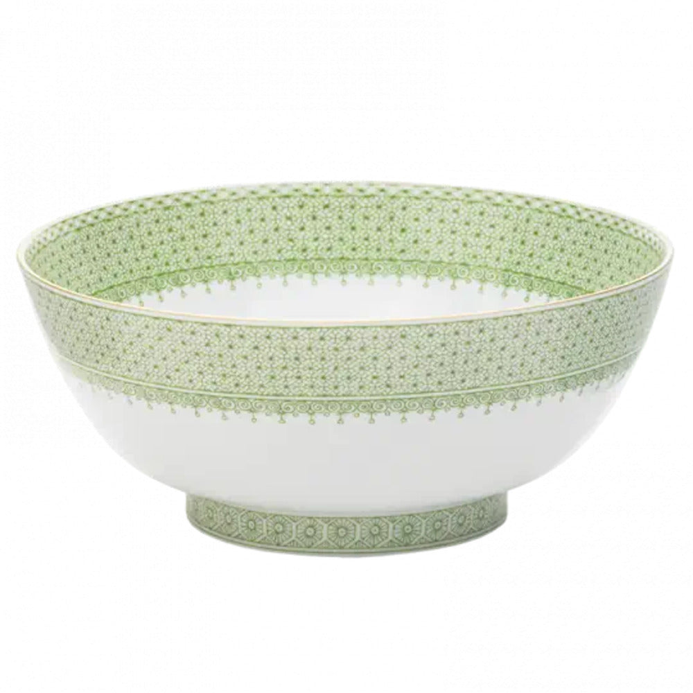 Lace Round Serving Bowl by Mottahedeh