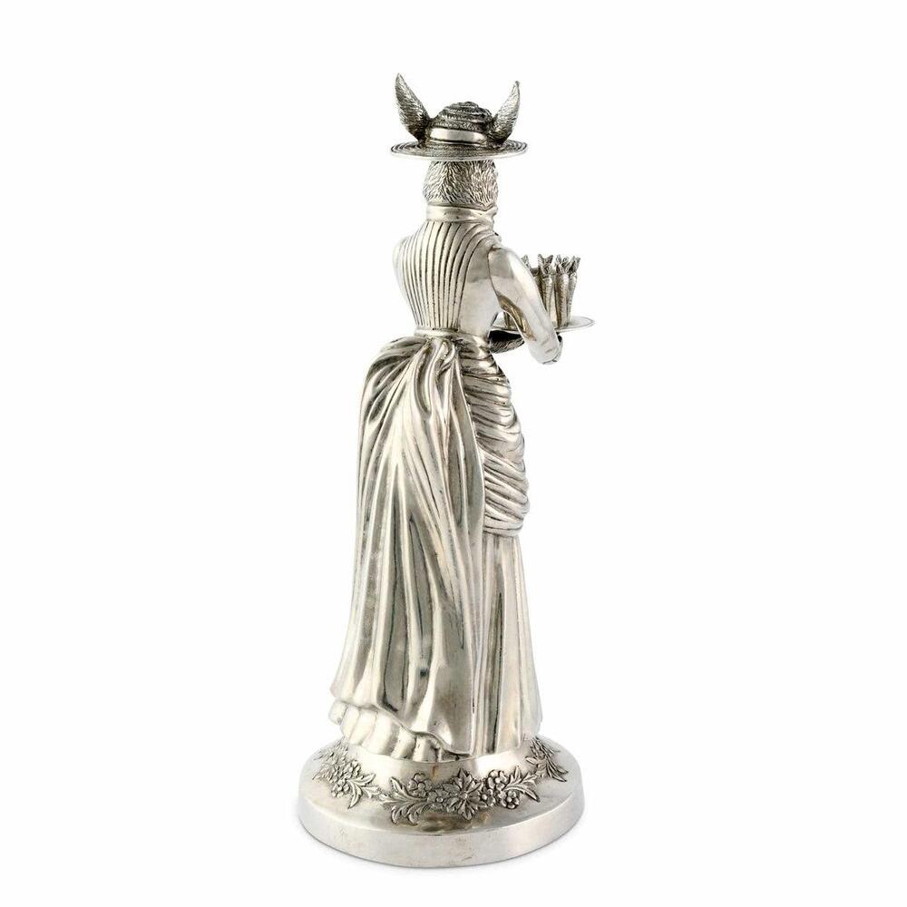 Lady Hare Tall Candlestick by Vagabond House 4