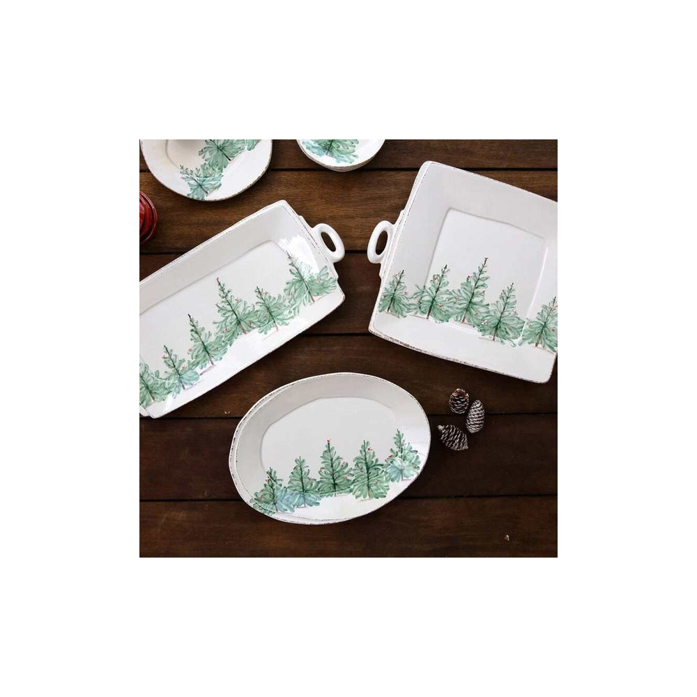 Lastra Holiday Oval Platter by Vietri 4