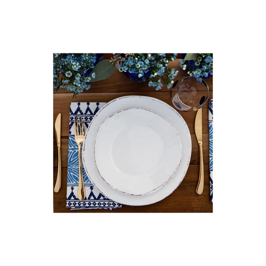 Lastra Melamine Dinner -White by Vietri 1