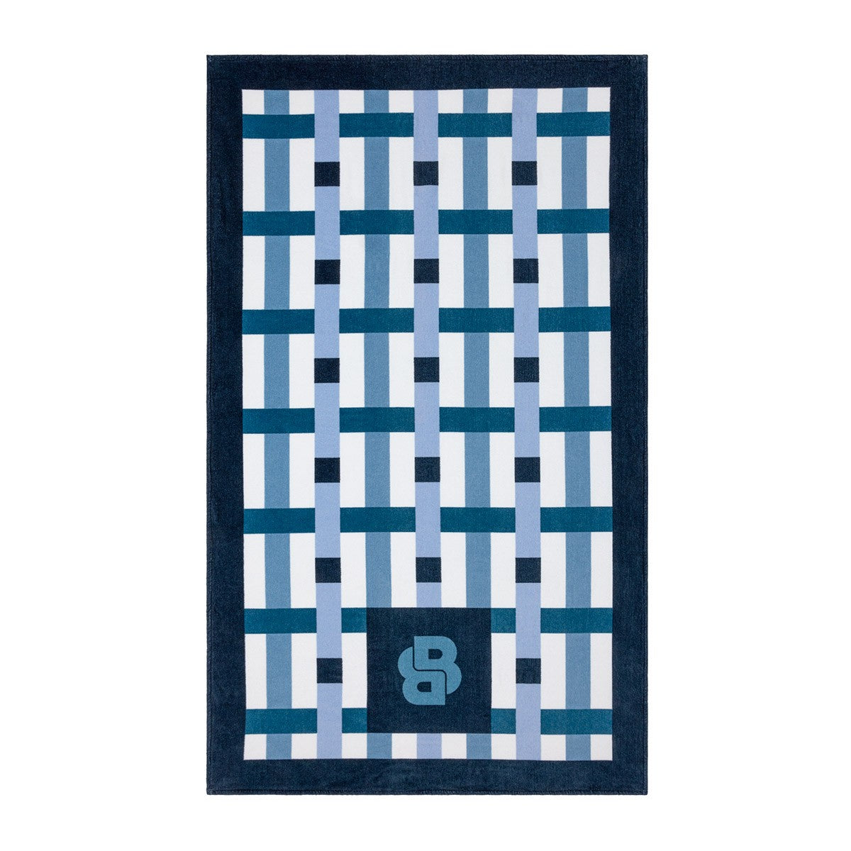 Latice Printed Beach Towel by Yves Delorme 7