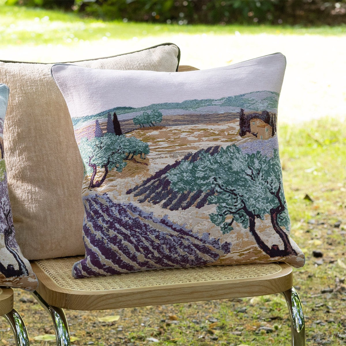 Les Baux Decorative Pillow by Yves Delorme 4