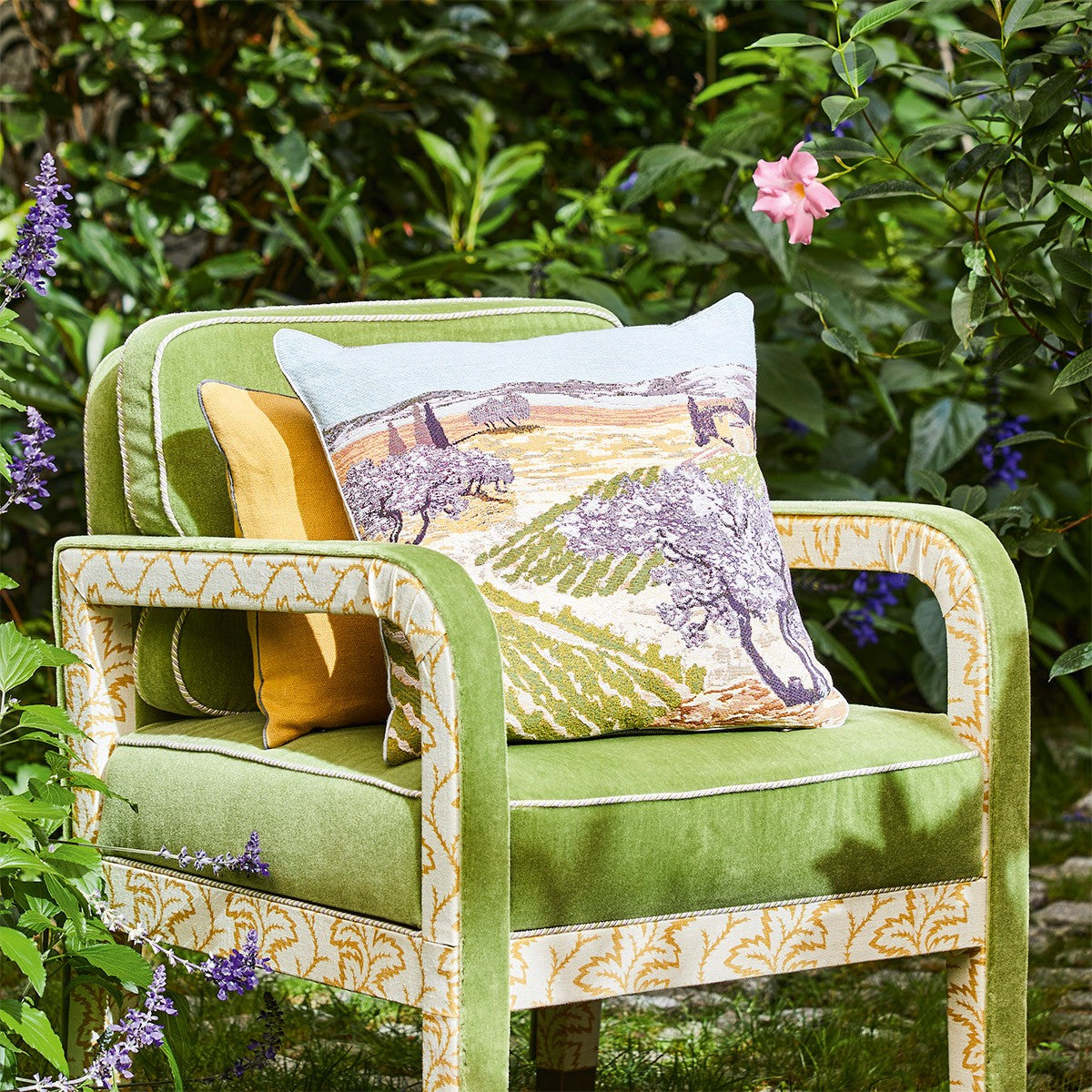 Les Baux Decorative Pillow by Yves Delorme 8