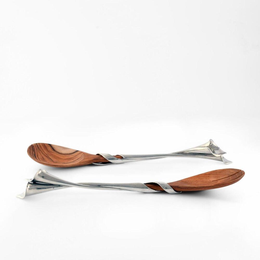 Lily Salad Servers by Vagabond House 4