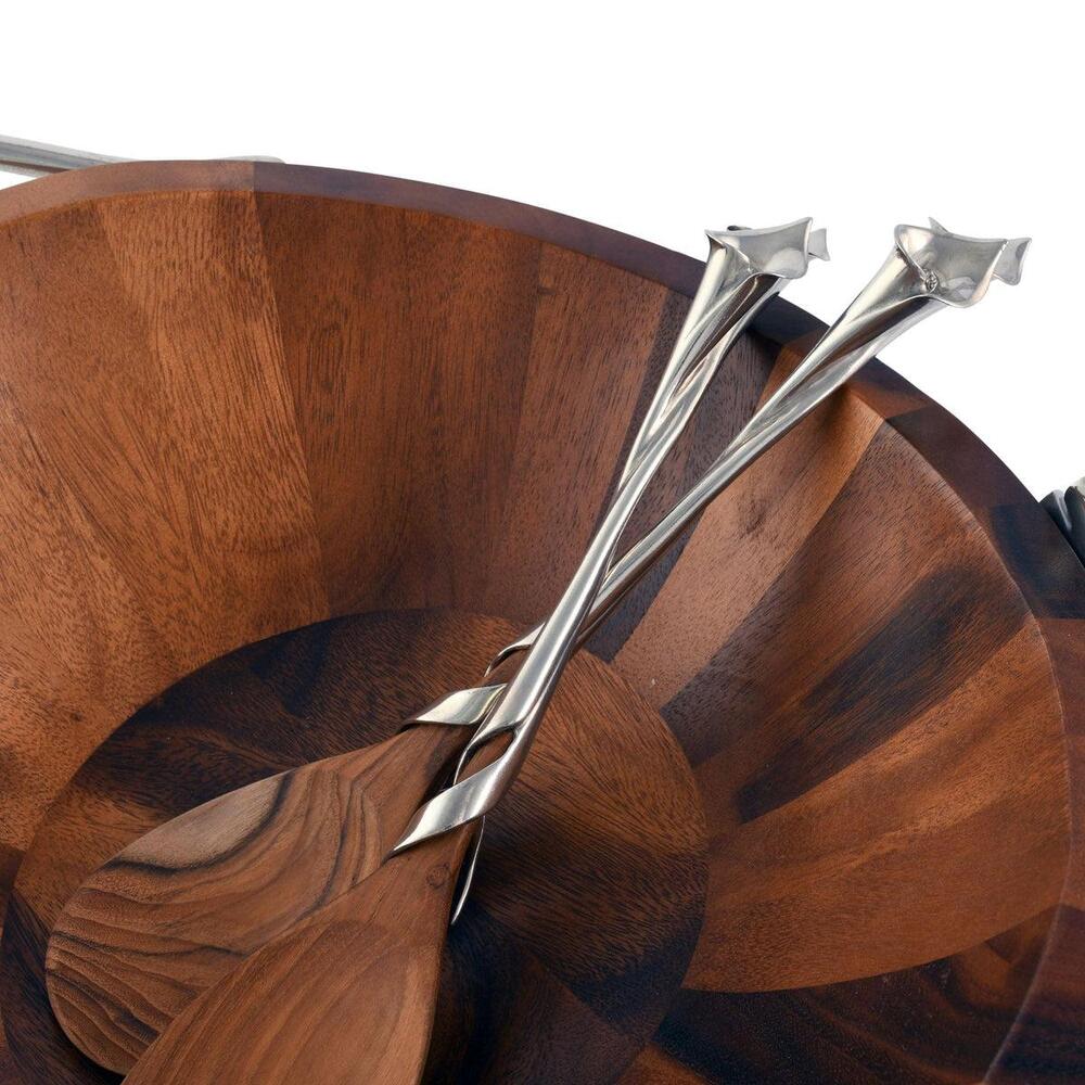 Lily Salad Servers by Vagabond House 5