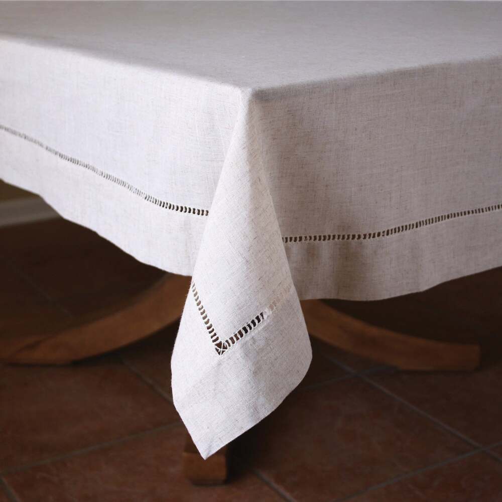 Linen Classics Tablecloth - Beige by Beatriz Ball